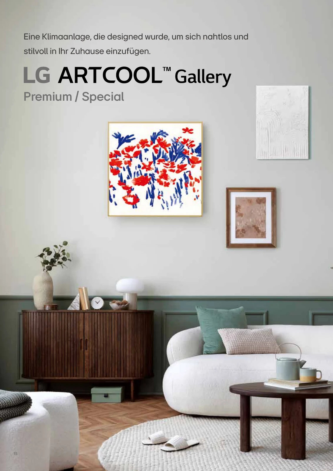 LG ARTCOOL Gallery aus dem LG Klimakatalog 2025-2026